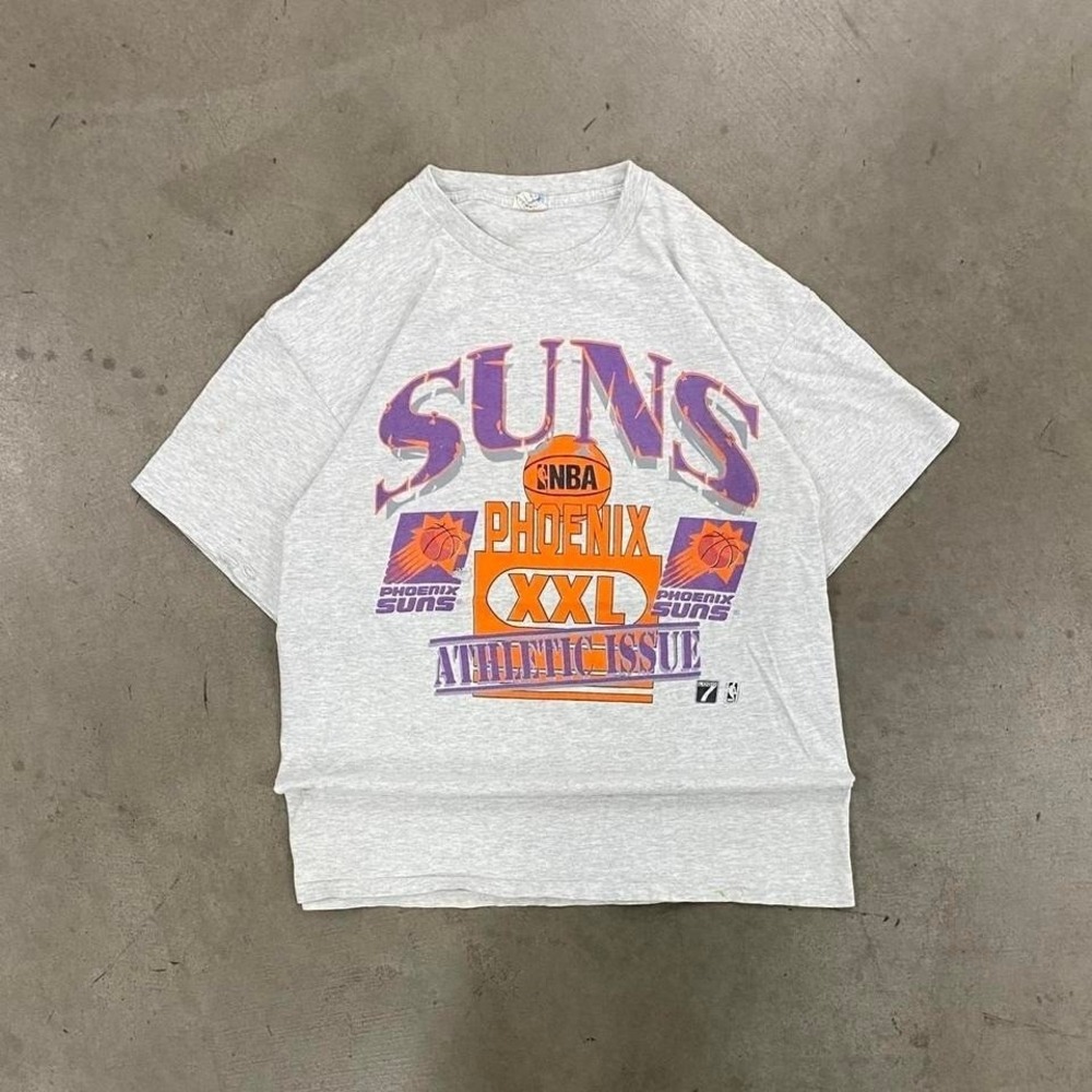 Vintage 90s Phoenix Suns Gildan NBA Athletic Issue T-Shirt Size XL